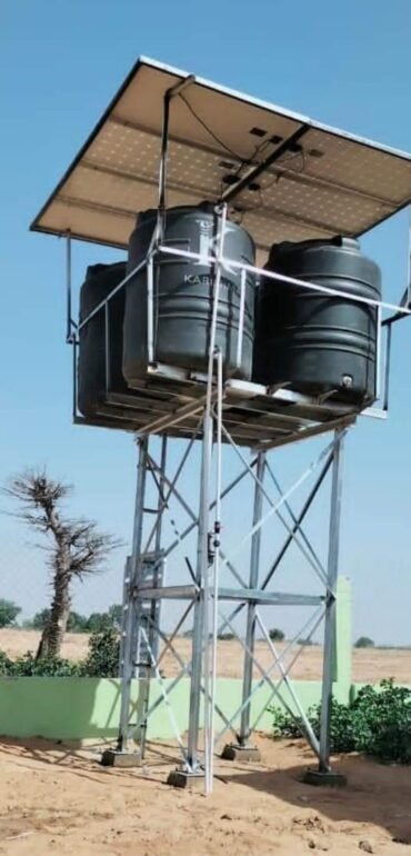 Solar Pump at Saraiya
